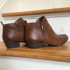 Lucky Brand Leather Booties